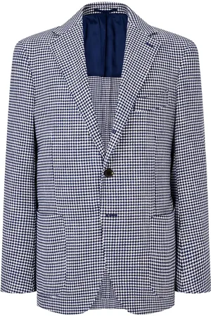 MAN ON THE BOON. Houndstooth blazer
