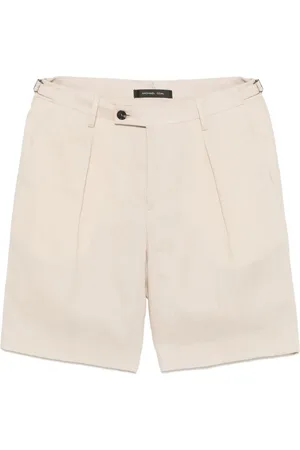 MICHAEL COAL Box-pleat shorts