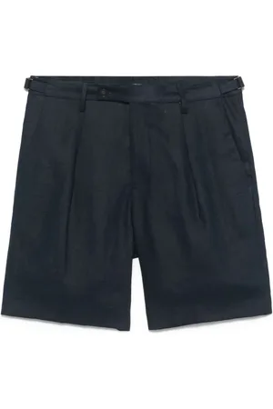 MICHAEL COAL Box-pleat shorts