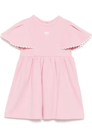 Emporio Armani Logo-patch dress