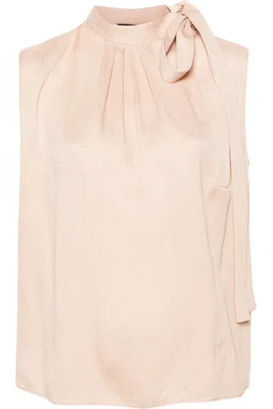 Givenchy Mock-neck silk blouse