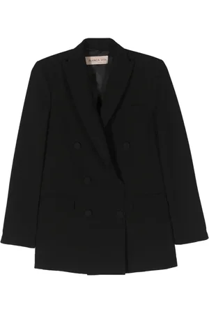 BLANCA Peak-lapels double-breasted blazer
