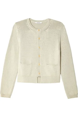 LEMAIRE Round-neck cotton cardigan