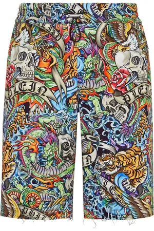 Philipp Plein Graphic-print shorts