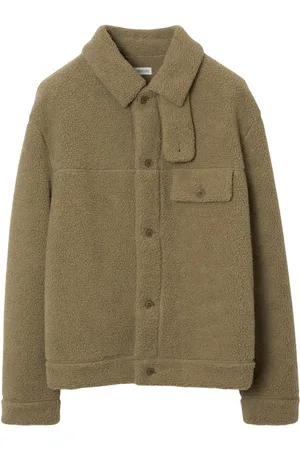 Burberry Long-sleeve fleece overshirt