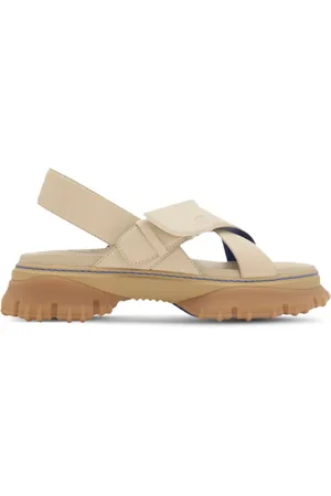 Burberry Leather pebble sandals