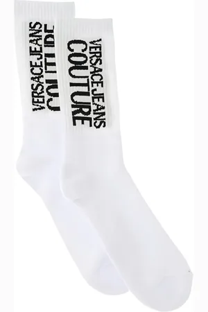 VERSACE Logo-jacquard socks