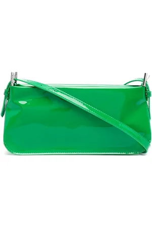 By Far Dulce patent leather shoulder bag