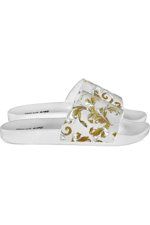 VERSACE Barocco-print slides