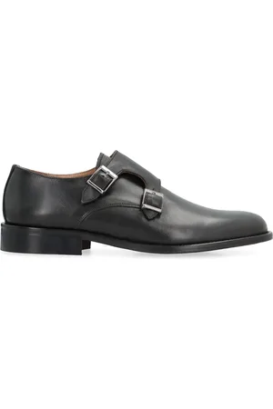 Bruno Magli Double-buckle monk shoes