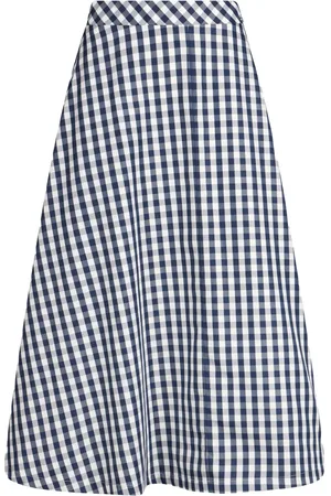 Liu Jo Checked midi skirt