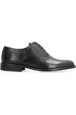 Bruno Magli Polished leather lace-up shoes