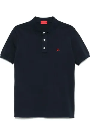 ISAIA Logo-embroidered polo shirt