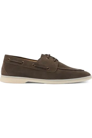 Scarosso Leather boat shoes
