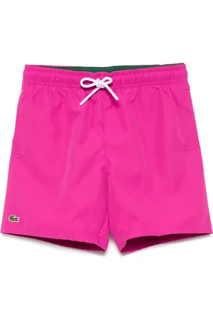 Lacoste Badge swim shorts