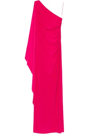 BLANCA Ruched maxi dress