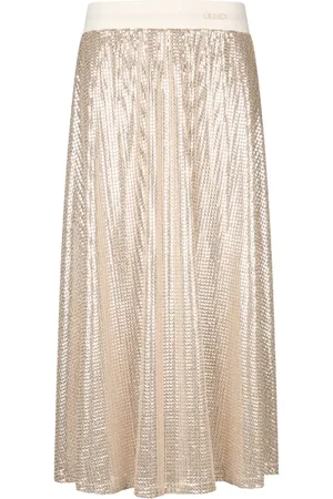 Liu Jo Sequin-embellished midi skirt