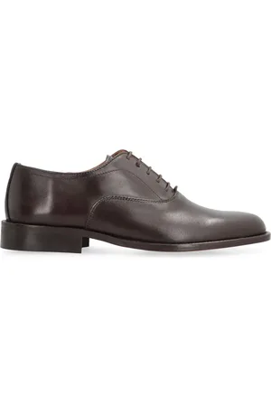 Bruno Magli Polished leather lace-up shoes