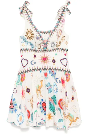 Camilla Tie Shoulder Short dress