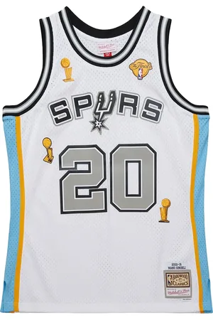 Mitchell & Ness 2002 Hardwood Classics Retirement Manu Ginobili San Antonio Spurs " " swingman jersey