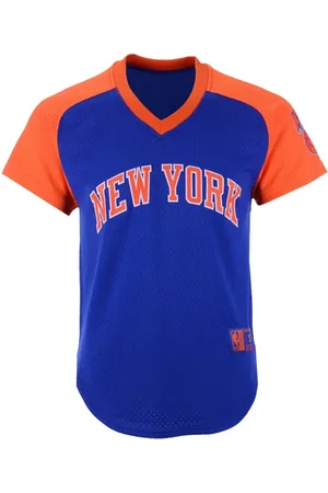 Mitchell & Ness Final Seconds mesh V-neck "NBA Knicks" T-shirt