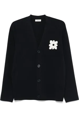Sandro Flower-patch cardigan