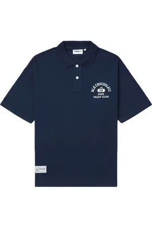Chocoolate Logo-print cotton polo shirt