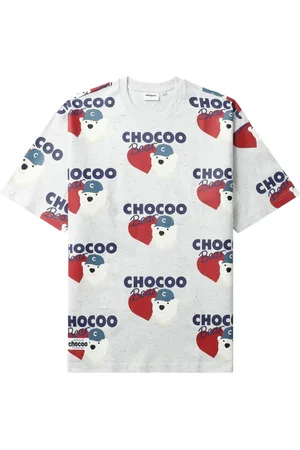 Chocoolate Chocoo Bear cotton T-shirt