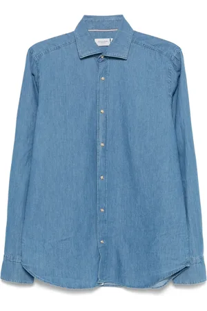 Tintoria Mattei Button-up denim shirt