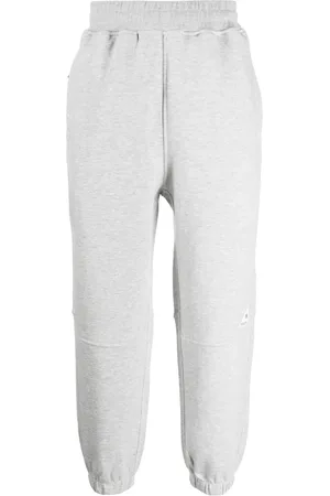 Izzue Logo-patch cotton-blend track pants