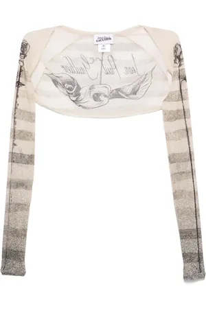 Jean Paul Gaultier Striped bolero