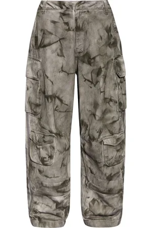adidas Camouflage-print cargo trousers