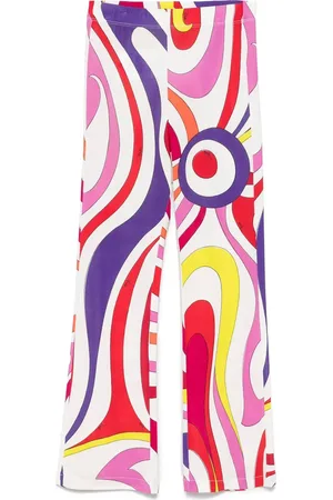 PUCCI Junior Geometric-print leggings