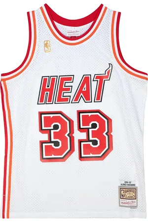 Mitchell & Ness 1996/97 Hardwood Classics Alonzo Mourning Miami Heat " " swingman jersey