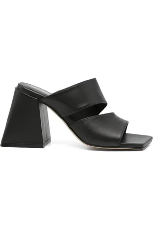 vic matiè 100mm leather sandals