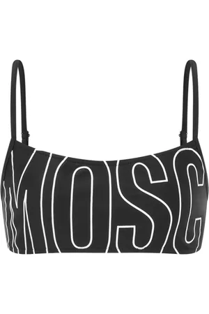 Moschino Logo-print bikini top
