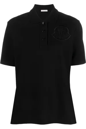 Moncler Logo-embroidered cotton polo shirt