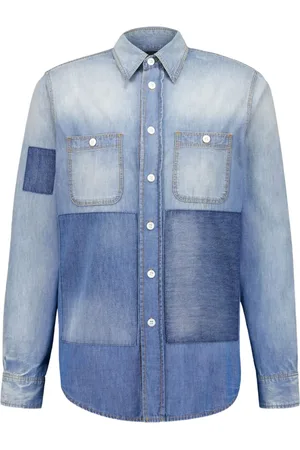 Givenchy Patchwork denim shirt