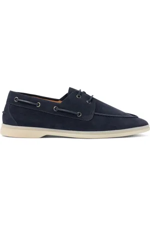 Scarosso Suede boat shoes