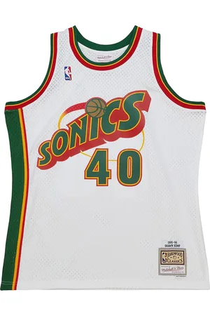 Mitchell & Ness 1995/96 Hardwood Classics Shawn Kemp Seattle SuperSonics " " swingman jersey