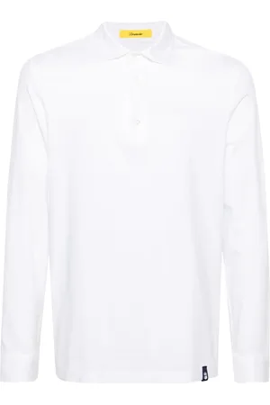 DRUMOHR Long-sleeve jersey polo shirt
