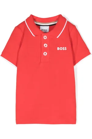 HUGO BOSS Logo-print polo shirt