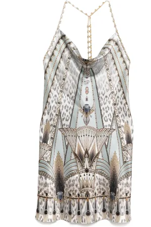 Camilla The Sahara Starlet Short Bias Halter dress