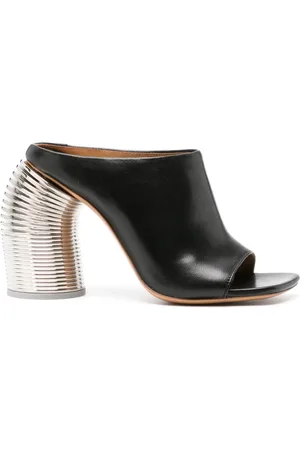 OFF-WHITE Spring 110mm leather sandals