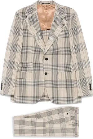 GABRIELE PASINI Checked suit