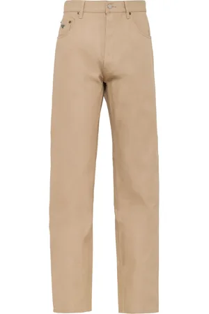 Prada Low-rise straight-leg jeans
