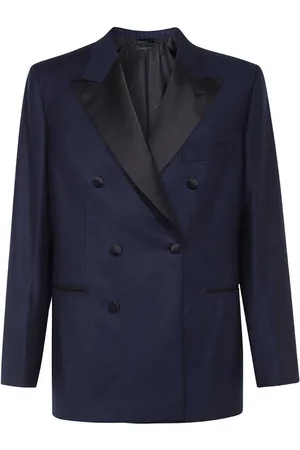 BRIONI Satin-lapels blazer