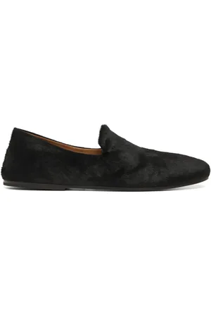 MARSÈLL Almond-toe hair loafers