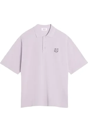 Maison Kitsuné Bold Fox Head-appliqu?? polo shirt