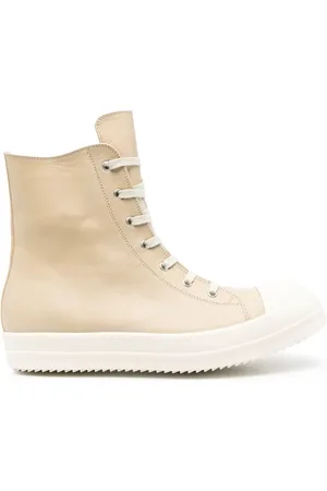 Rick Owens Leather high-top sneakers